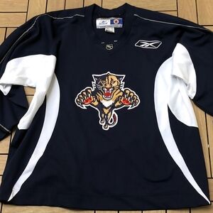 Vintage Y2k Reebok Florida Panthers Hockey Practice Jersey